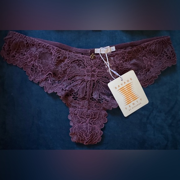 Savage X Romantic Corded Lace Lingerie Set | Purple Persuasion | NWT - Picture 12 of 16